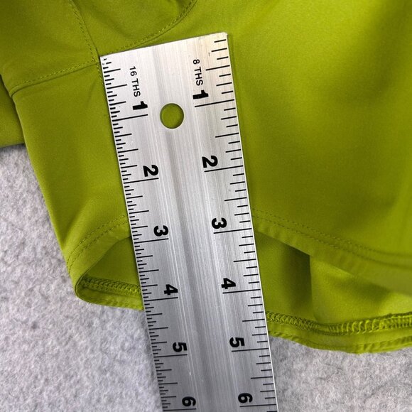 Nike One Shorts Women Medium Green Dri-Fit Ultra High Waist 3 Brief Lined Sport - Picture 5 of 10